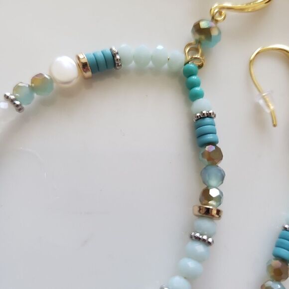 New! FP Avril Stone Dangle Earrings - Picture 13 of 16